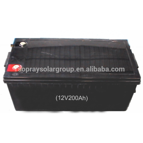 Deep Cycle Type Rechargeable Rechargeable Battery 12V200AH Gel for Solar Power System